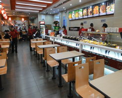 泰安賽尚裝飾工程 打造高效專(zhuān)業(yè)的快餐店裝修設(shè)計(jì)